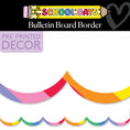Load image into Gallery viewer, Oh Happy Day Bright Rainbow Bulletin Board Border
