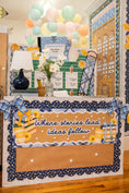 Load image into Gallery viewer, stars hollow kraft banner