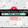 Load image into Gallery viewer, Printable First Grade March Daily Science of Reading
