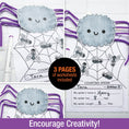 Load image into Gallery viewer, Printable Counting Spider Craftivity