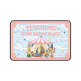 Load image into Gallery viewer, Teaching Is My Happy Place Pink Classroom Desk Mat | Storybook Circus