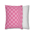 Load image into Gallery viewer, Pink Perfection Checkerboard Classroom Pillow Cover | Emotional Rollercoaster