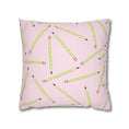 Load image into Gallery viewer, Pink Pencil Classroom Pillow Cover | Saved By The Pastel | Schoolgirl Style