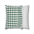 Load image into Gallery viewer, Vintage Chalkboard Gingham Classroom Pillow Cover | Storybook Circus