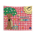 Load image into Gallery viewer, Welcome to Preschool Classroom Wall Tapestry | 90s Teacher