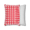 Load image into Gallery viewer, Red Gingham Classroom Pillow Cover | 90s Teacher