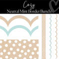 Load image into Gallery viewer, Neutral Mint Border Bundle | Bulletin Board Borders | Schoolgirl Style
