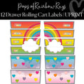 Load image into Gallery viewer, Pops of Rainbow Rays Full Printable Classroom Decor Bundle