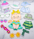 Load image into Gallery viewer, Dress Me Cat No Prep Spring Craft