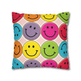 Load image into Gallery viewer, Think Happy, Be Happy Pillow Cover