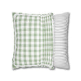 Load image into Gallery viewer, Eucalyptus Gingham Classroom Pillow Cover | Miss Honey's Cottage Classroom