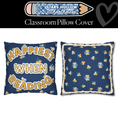 Load image into Gallery viewer, Happiest When Reading Classroom Pillow Cover | Stars Hollow Schoolhouse