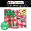 Load image into Gallery viewer, Welcome to Preschool Classroom Wall Tapestry | 90s Teacher