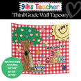 Load image into Gallery viewer, Welcome to 3rd Grade Classroom Wall Tapestry | 90s Teacher