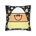 Load image into Gallery viewer, Pastel Candy Corn Cutie Halloween Classroom Pillow Cover | A Year In Pastel