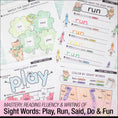 Load image into Gallery viewer, Printable Kindergarten March Daily Sight Words