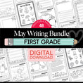 Load image into Gallery viewer, Printable First Grade May Writing Bundle
