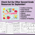 Load image into Gallery viewer, Second Grade September Writing Bundle