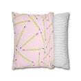 Load image into Gallery viewer, Pink Pencil Classroom Pillow Cover | Saved By The Pastel | Schoolgirl Style