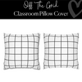 Load image into Gallery viewer, Off the Grid Pillow Cover | Classroom Pillow | Schoolgirl Style