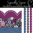 Load image into Gallery viewer, Denim Dreams Border Bundle | Bulletin Board Borders | Schoolgirl Style