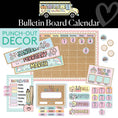 Load image into Gallery viewer, Calendar Bulletin Board Set | A Year In Pastel
