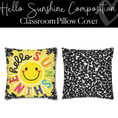 Load image into Gallery viewer, Hello Sunshine Composition Pillow Cover