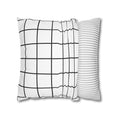 Load image into Gallery viewer, Off The Grid Pillow Cover | Black and White