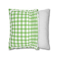 Load image into Gallery viewer, Light Green Gingham Classroom Pillow Cover | 90s Teacher
