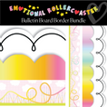 Load image into Gallery viewer, Color Me Groovy Bulletin Board Border Bundle | Emotional Rollercoaster
