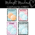 Load image into Gallery viewer, Classroom Coin Posters | Classroom Decor | Midnight Meadow | UPRINT | Schoolgirl Style