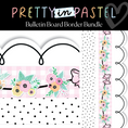 Load image into Gallery viewer, Cottagecore Cutie Bulletin Board Border Bundle | Pretty in Pastel