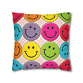 Load image into Gallery viewer, Be Happy Pillow Cover
