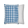 Load image into Gallery viewer, Blueberry Blue Gingham Classroom Pillow Cover | 90s Teacher