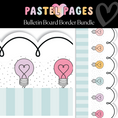 Load image into Gallery viewer, Bright Ideas Only Bulletin Board Border Bundle | Pastel Pages