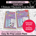 Load image into Gallery viewer, Ultimate Kindergarten February Thematic Unit Bundle
