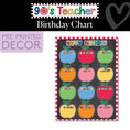 Load image into Gallery viewer, Retro Birthday Chart | 90s Teacher