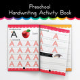 Load image into Gallery viewer, Preschool Handwriting Activity Book