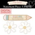 Load image into Gallery viewer, Printable Calming Pencil Statement Piece | Miss Honey's Cottage Classroom