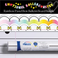 Load image into Gallery viewer, Rainbow Pastel Bow Bulletin Board Bundle | Emotional Rollercoaster
