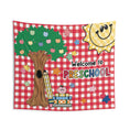 Load image into Gallery viewer, Welcome to Preschool Classroom Wall Tapestry | 90s Teacher