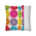 Load image into Gallery viewer, Think Happy, Be Happy Pillow Cover