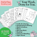 Load image into Gallery viewer, Printable First Grade December Week 4 Resources