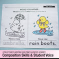 Load image into Gallery viewer, Printable Kindergarten April Daily Writing