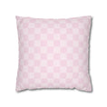 Load image into Gallery viewer, Bubblegum Pink Checkerboard Classroom Pillow Cover | Emotional Rollercoaster