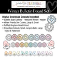 Load image into Gallery viewer, Welcome Winter Bulletin Board Set | A Year In Pastel
