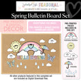 Load image into Gallery viewer, Hello Spring Bulletin Board Set | A Year In Pastel