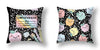 Composition notebook classroom pillow cover