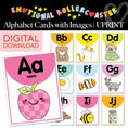 Load image into Gallery viewer, Printable Rainbow Pastel Alphabet Cards with Images | Emotional Rollercoaster
