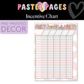 Load image into Gallery viewer, Pastel Incentive Chart | Pastel Pages